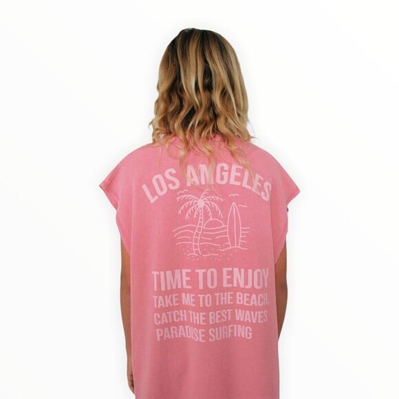 ZARA Kids | Pink | PLUSH SURF DRESS - Picture 6 of 8